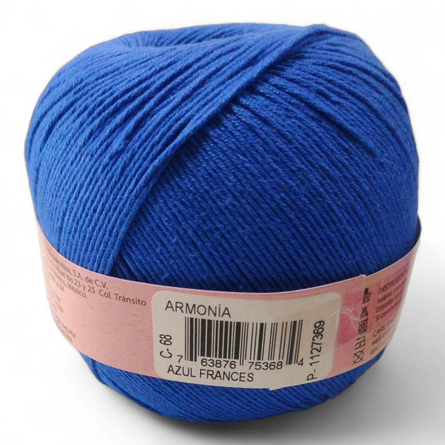 Hilo Armonía color C-68 Azul Francés