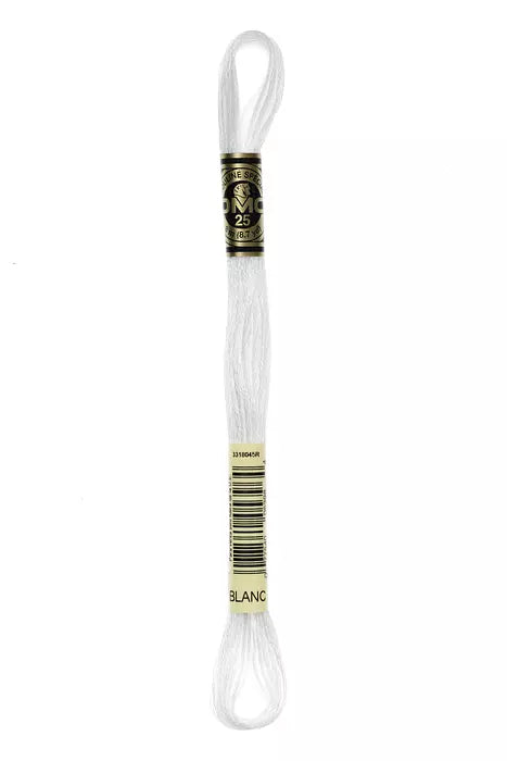 HILO DMC PLUMA BLANC